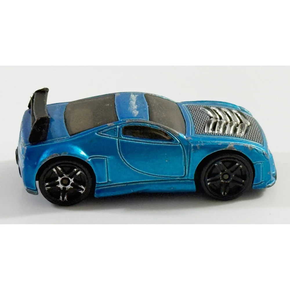 Hot Wheels‎ Furiosity Toy Car Kids 1:64 Blue Metallic Racing Sport Coupe